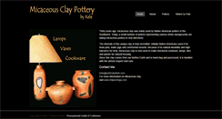 Desktop Screenshot of potterybykele.com